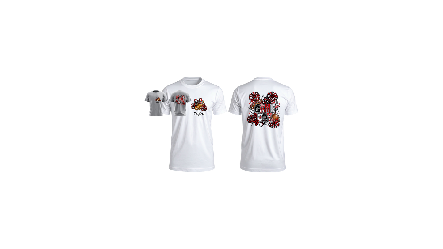 Cheer/Football Custom Name Shirt