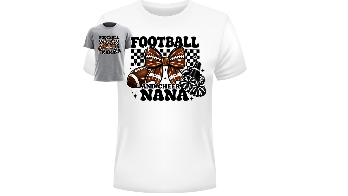 Football/Cheer Nana Tee